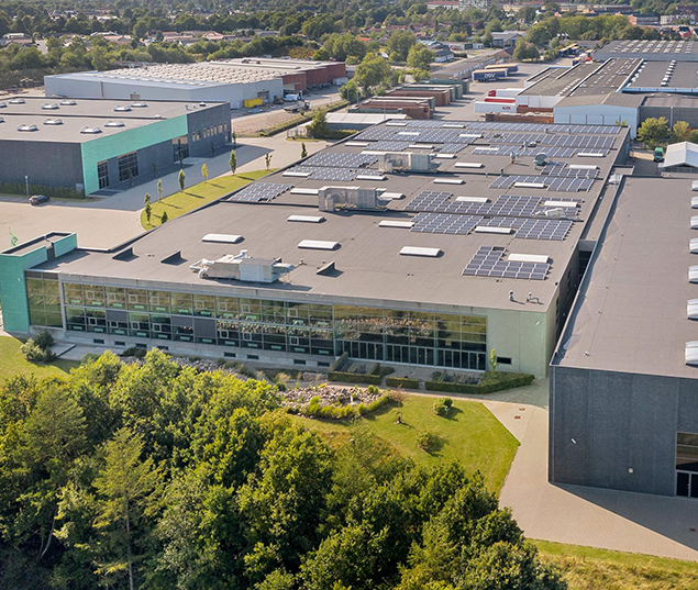 Budweg Caliper's Head Office in Odense Denmark